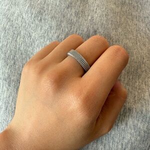 Silver Mesh Ring